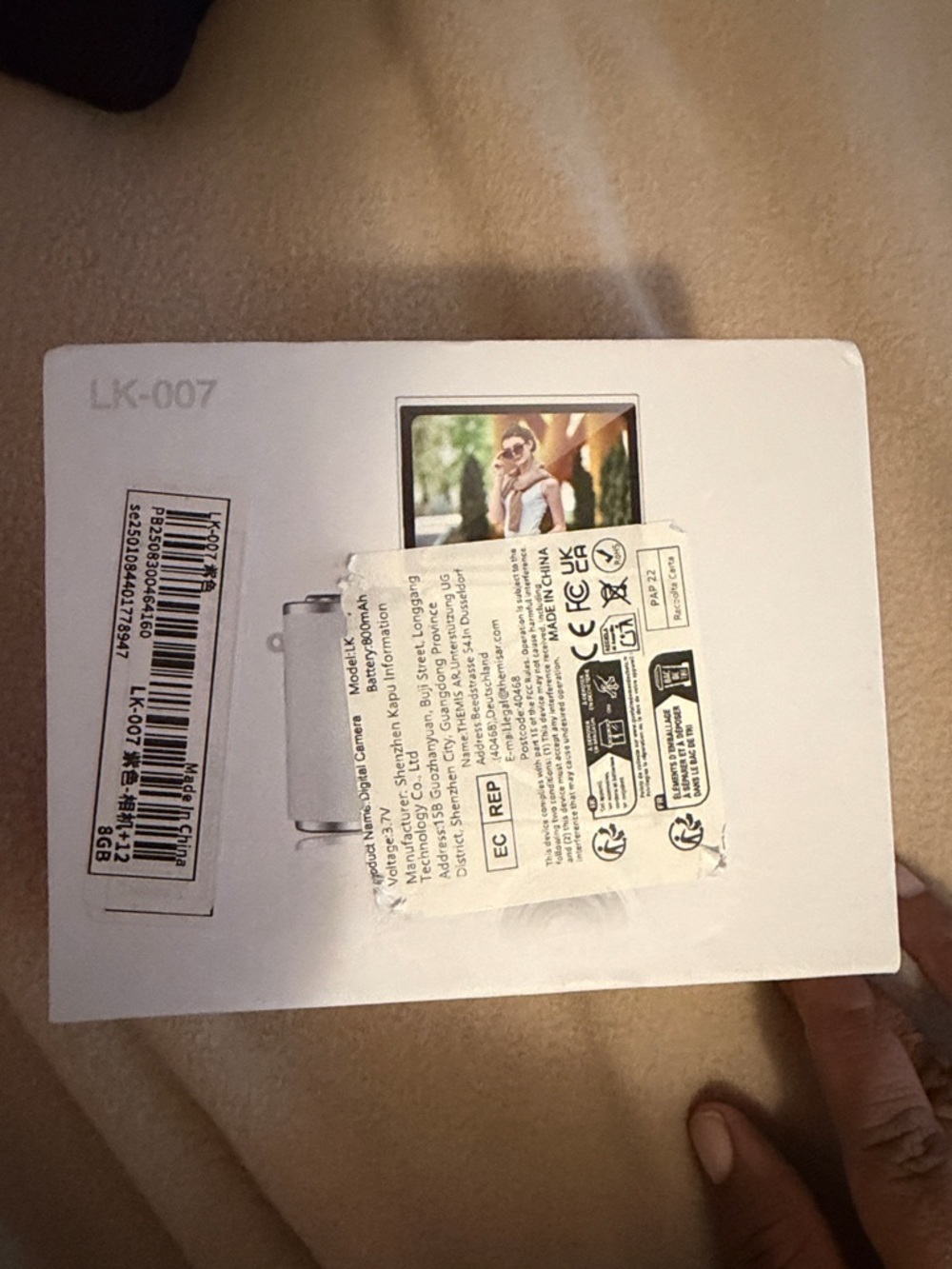 Purple Digital Camera - Picture 3 of 3